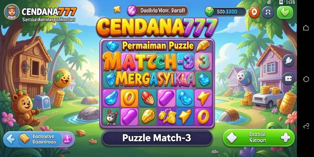 Screenshot CENDANA777 menampilkan gameplay menarik dan antarmuka colorful.