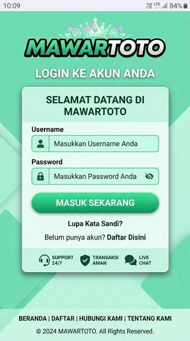 Masuk ke Akun Mawartoto dengan Mudah dan Cepat